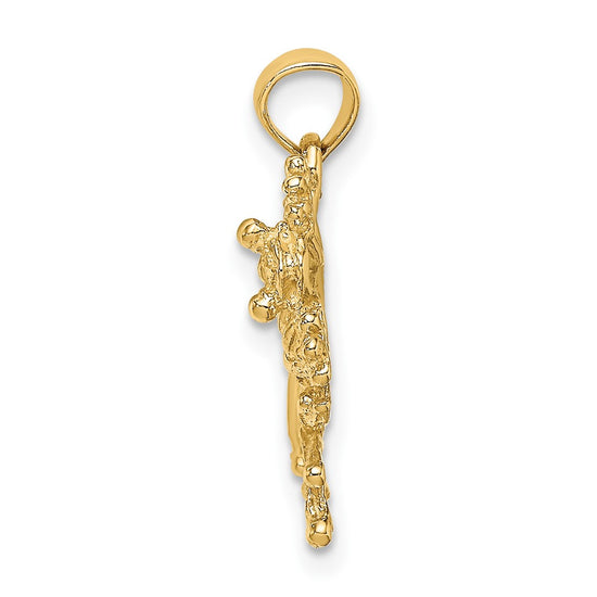Gold Polished Reptile Pendants