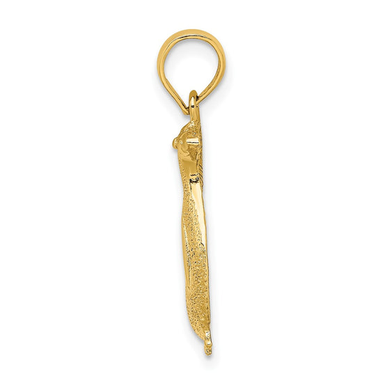 Gold Polished Penguin Pendants
