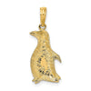 Gold Polished Penguin Pendants