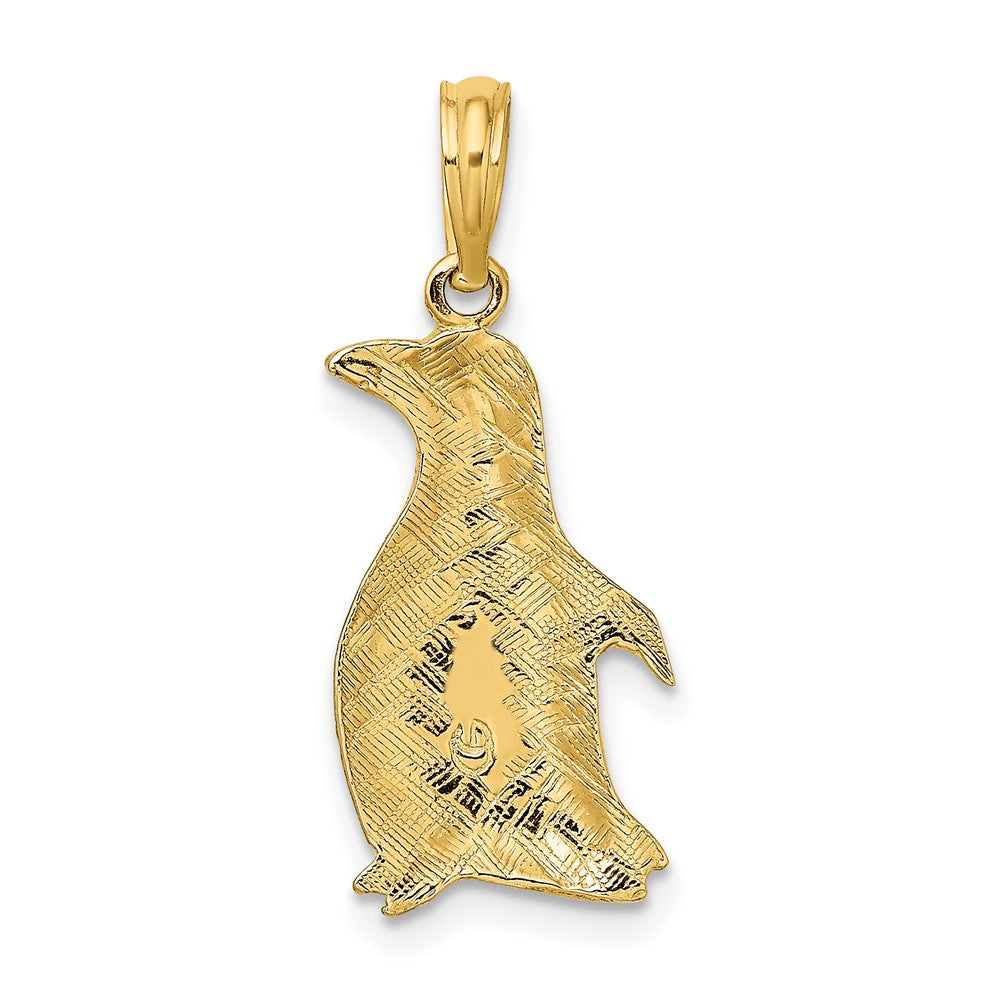 Gold Polished Penguin Pendants