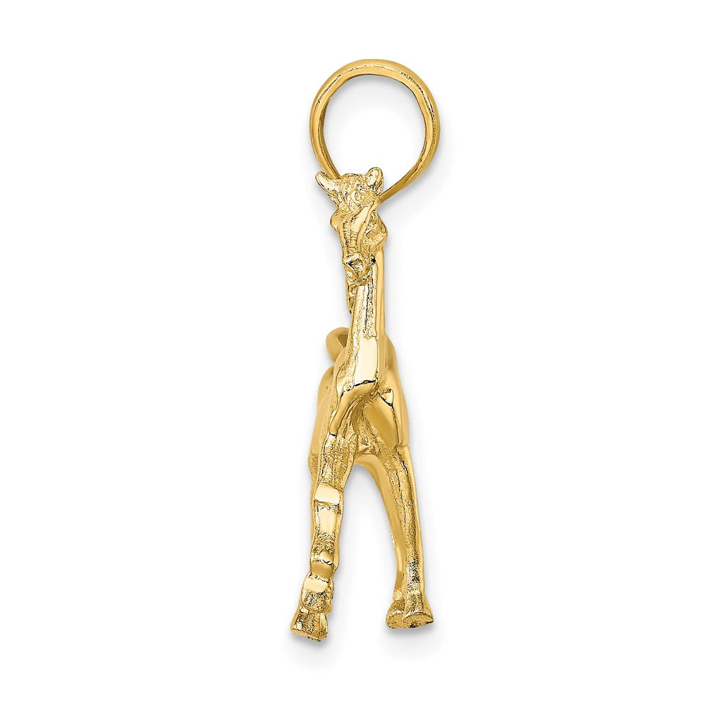 Gold Polished Horse Pendants