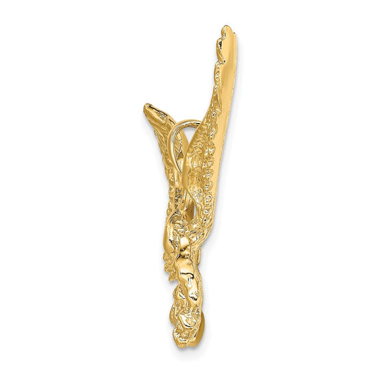 Gold Polished Eagle Pendants