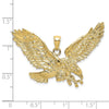 Gold Polished Eagle Pendants