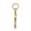 Gold Polished Forest Animal Pendants
