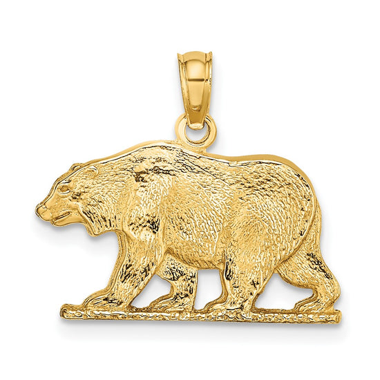 Gold Polished Forest Animal Pendants