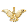 Gold Polished Eagle Pendants