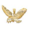 Gold Polished Eagle Pendants