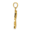 10K Horse Head with Short Mane Charm