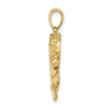 Gold Polished Horse Pendants