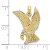 Gold Polished Eagle Pendants