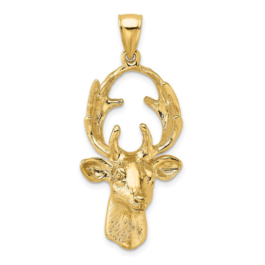 Gold Polished Forest Animal Pendants