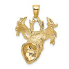 Gold Polished Forest Animal Pendants