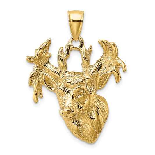 Gold Polished Forest Animal Pendants
