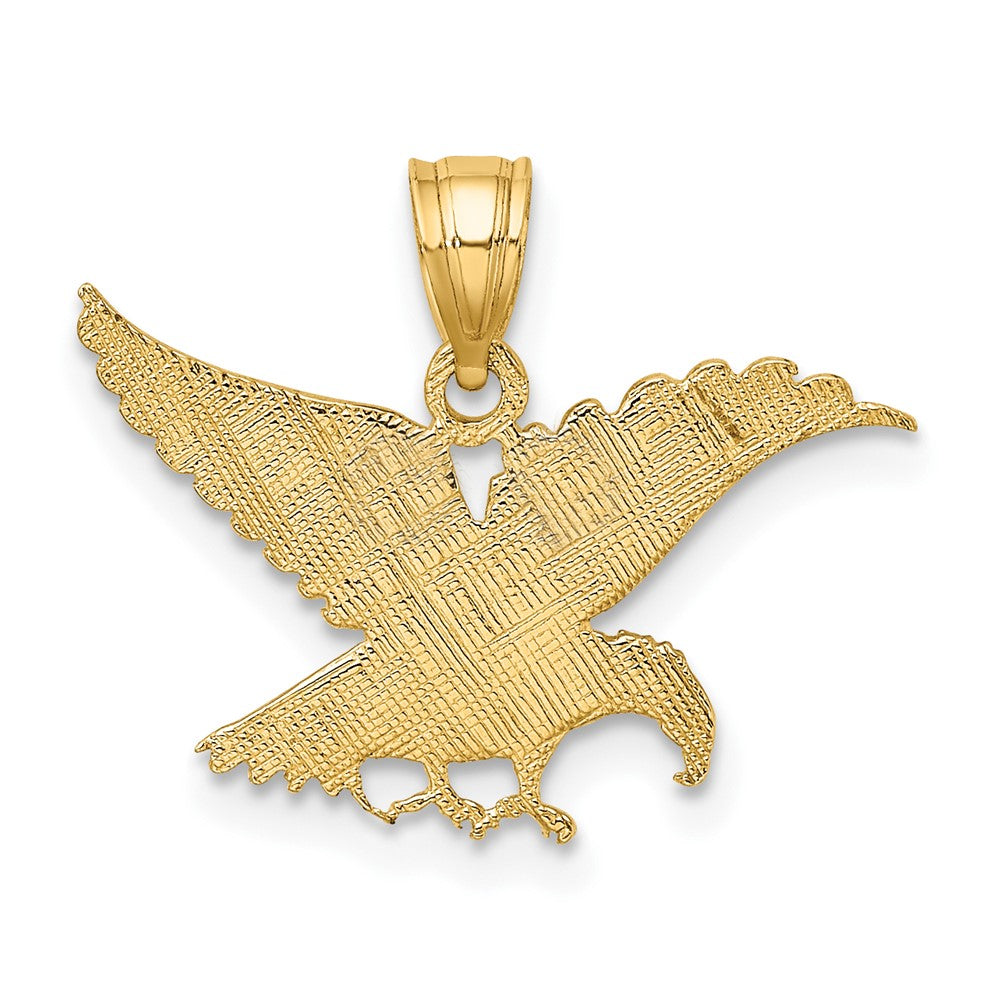 Gold Polished Eagle Pendants