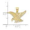 Gold Polished Eagle Pendants