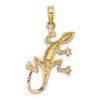 Gold Polished Reptile Pendants
