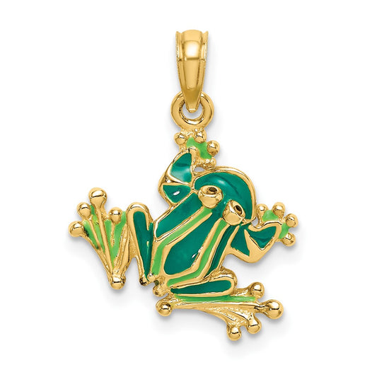 Gold Polished Reptile Pendants