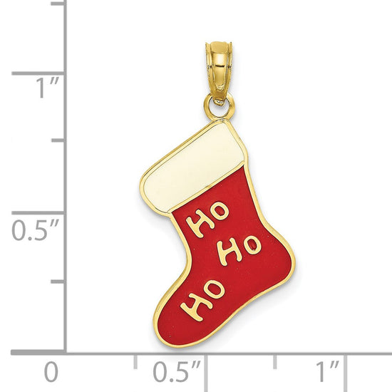 Gold Polished Christmas Pendants