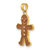 Gold Polished Christmas Pendants