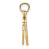 Gold Polished First Responder Pendants