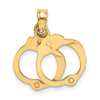 Gold Polished First Responder Pendants