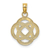 Gold Polished Celtic Knot Pendants