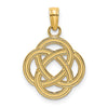 Gold Polished Celtic Knot Pendants