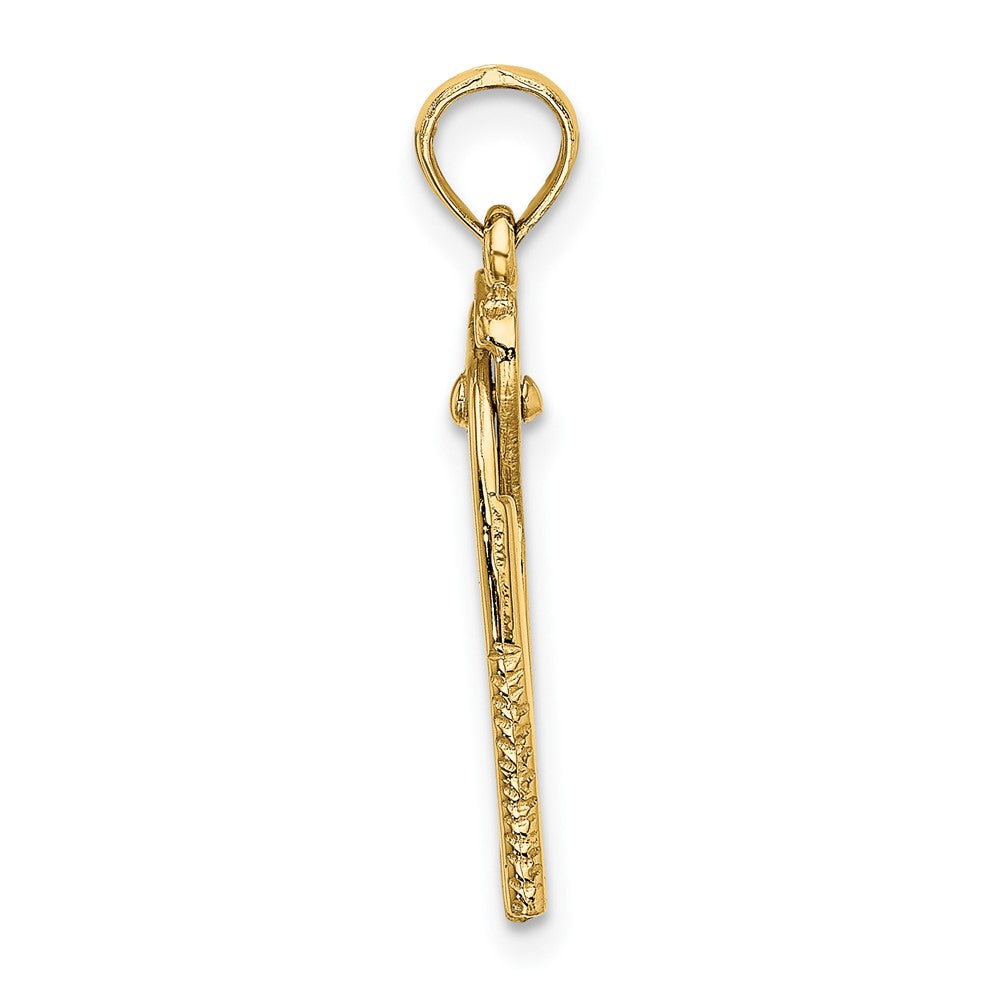 Gold Polished Tool Pendants