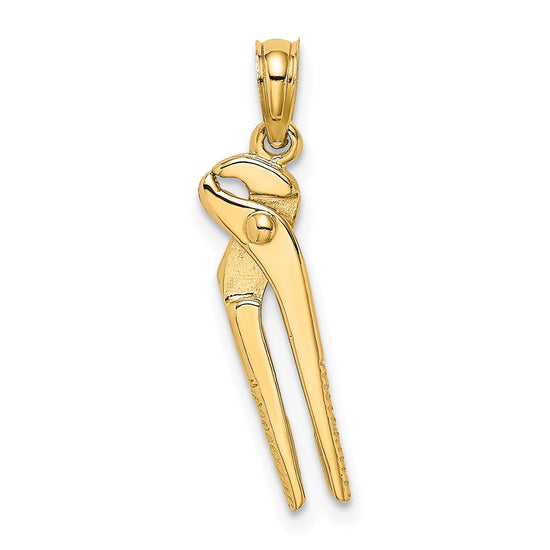 Gold Polished Tool Pendants