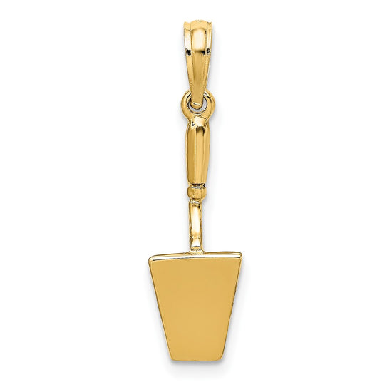 10K 3-D Concrete  Tool Spatula Charm
