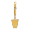 10K 3-D Concrete  Tool Spatula Charm