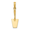 10K 3-D Concrete  Tool Spatula Charm