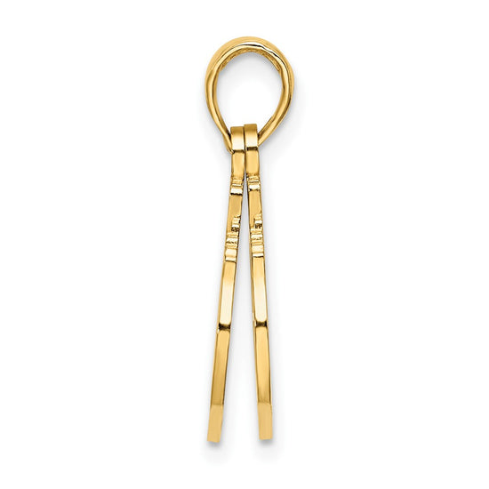 Gold Polished First Responder Pendants