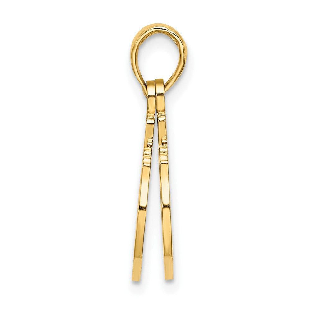 Gold Polished First Responder Pendants