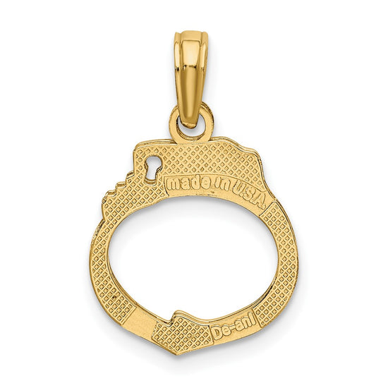 Gold Polished First Responder Pendants