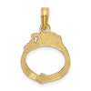 Gold Polished First Responder Pendants