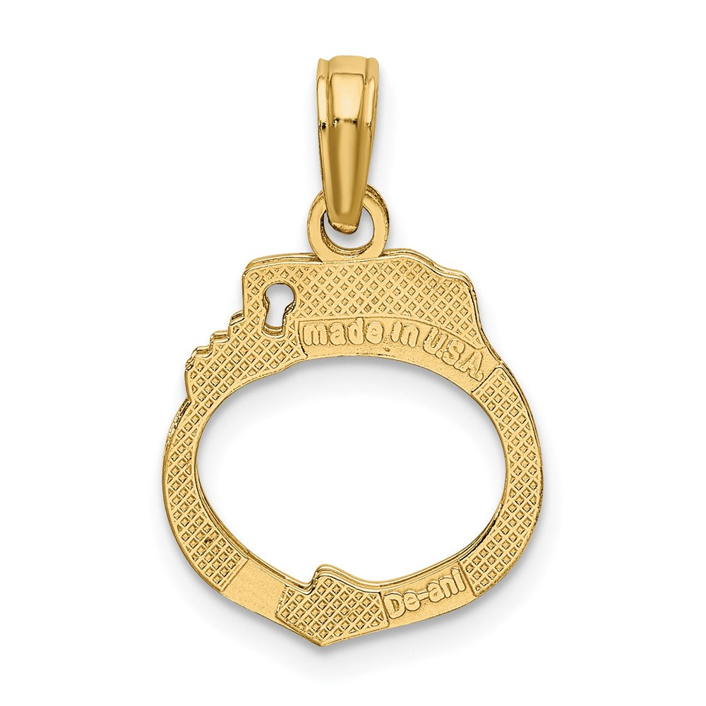 Gold Polished First Responder Pendants