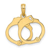 Gold Polished First Responder Pendants