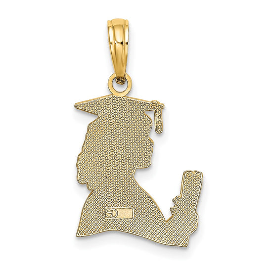 Gold Polished Graduation Pendants