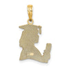 Gold Polished Graduation Pendants