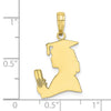 Gold Polished Graduation Pendants