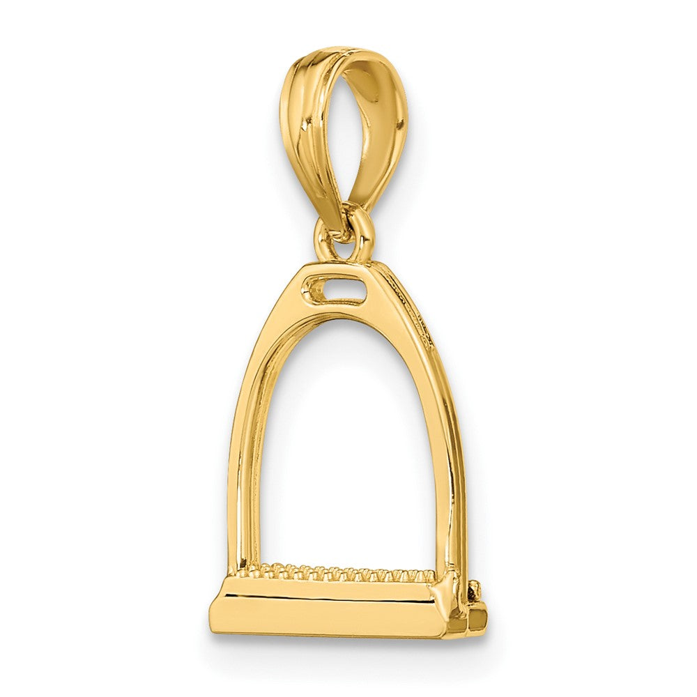 Gold Polished Horse Pendants
