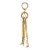 Gold Polished Tool Pendants
