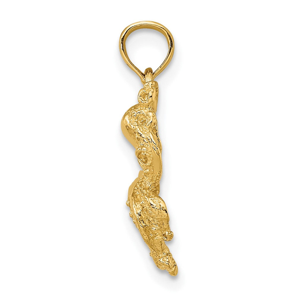 Gold Polished Octopi Pendants