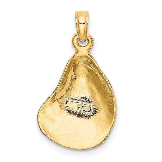 Gold Polished Sea Shell Pendants