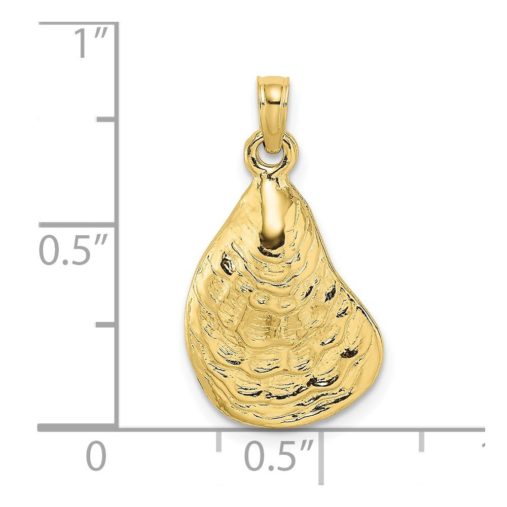 Gold Polished Sea Shell Pendants