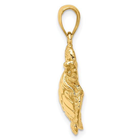 Gold Polished Turtle Pendants