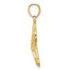Gold Polished Starfish Pendants