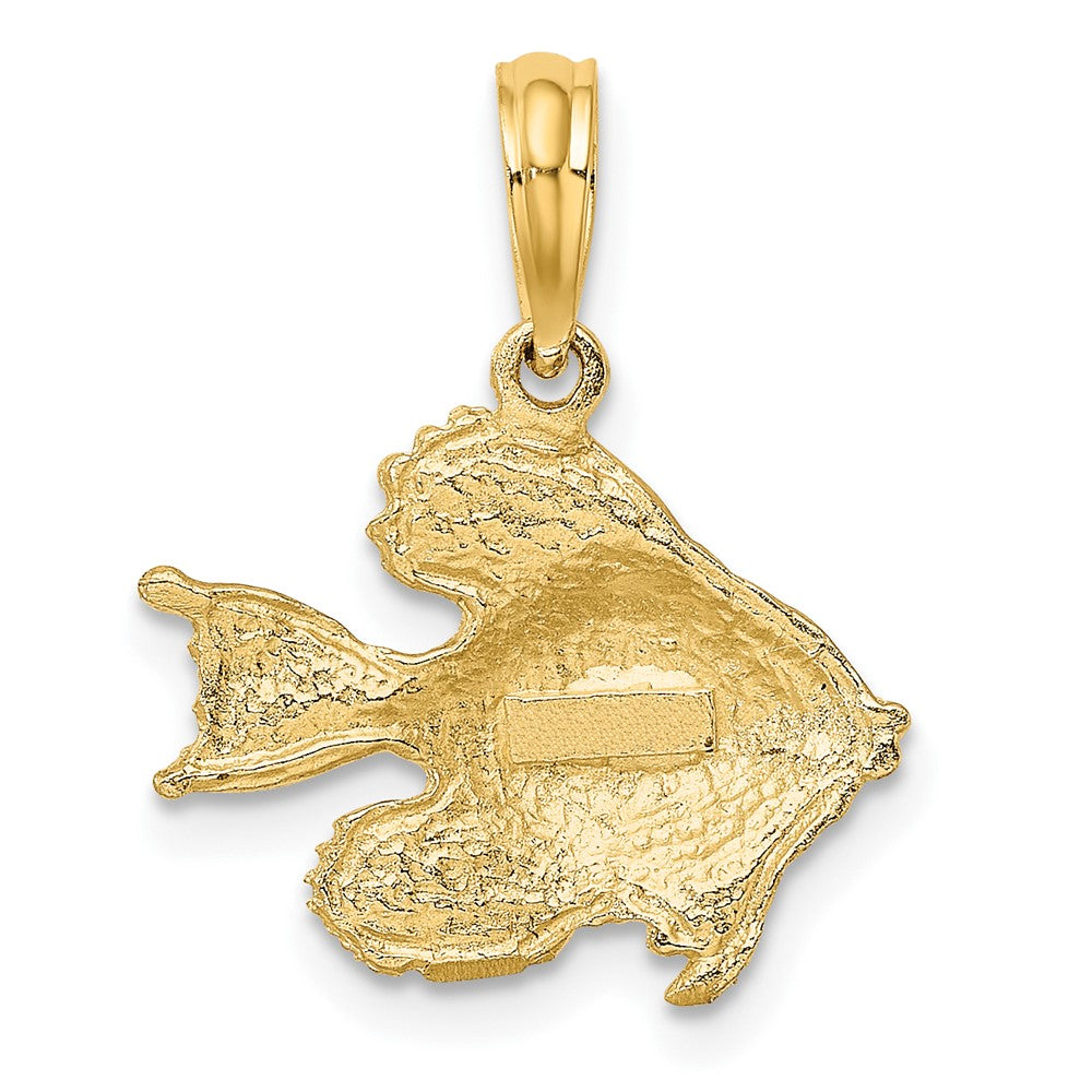 Gold Polished Fish Pendants