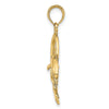Gold Polished Dolphin Pendants